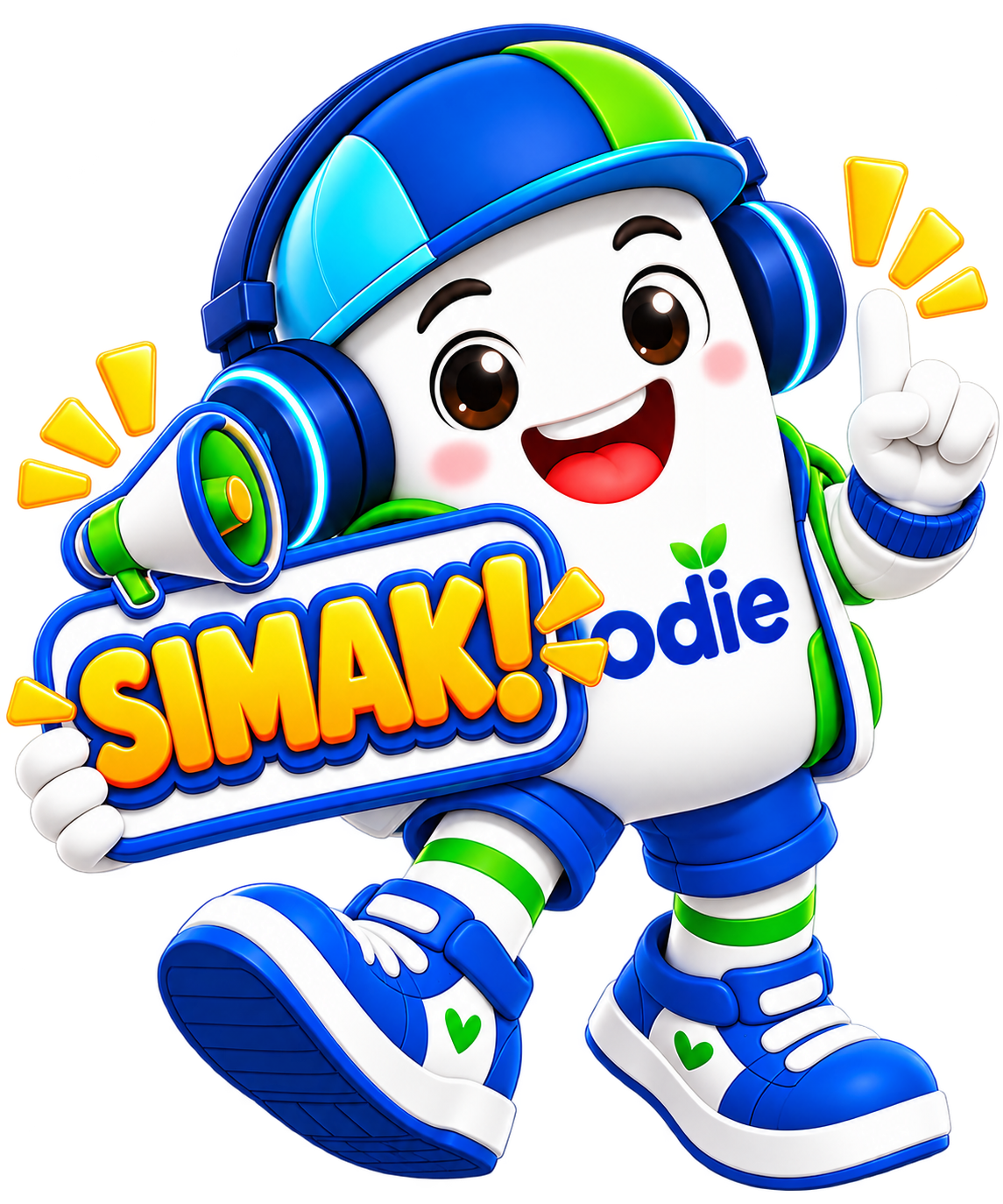 Mascot Odie Senang